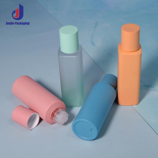 Bouteille en PET congelée cosmétique Bouteilles en plastique vides 100 ml avec bouchon à vis en plastique