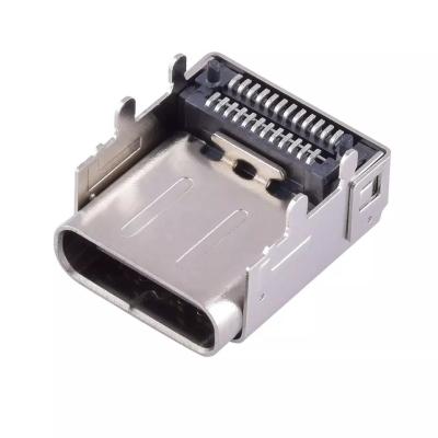 SUS301 USB Type C Connectors 24Pin Heighten Type CH3.4 Lengthen