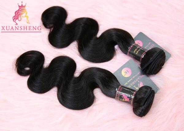 Raw Unprocessed Body Wave Virgin Hair / 9A Malaysian Hair 12-30 Length