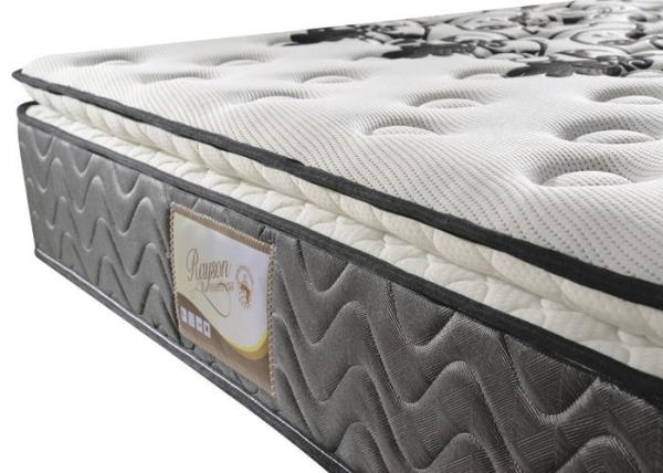 11 Inch Knitted Fabric Cover 3 Zoned Latex Mattress With Spinal Care System