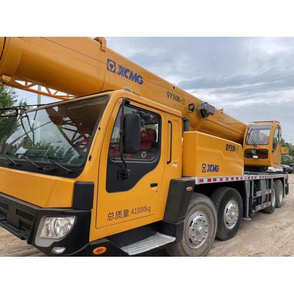 50T Hydraulic Old Crane Truck QY5OK XCMG Mobile Crane