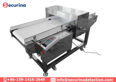 Máquina do detector de metais da elevada precisão da indústria de transformação alimentar com registro de dados