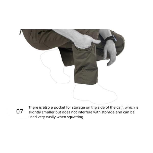 Pioneer PRO Tactical Military Combat Uniform Multi Pockets Combat Cargo Pants Waterproof