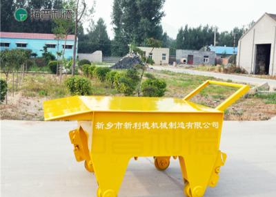 Customized 500kg manual rail flat cart for bay cargo handling with push/pull rod
