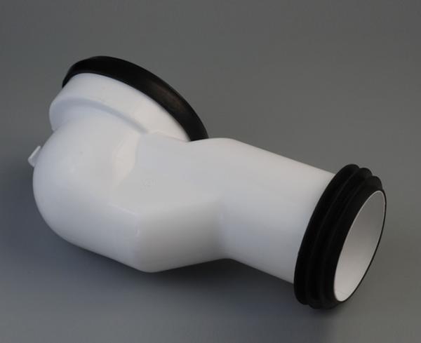PP Toilet Bowl Connector Shift Tube High Corrosion Resistance Customized Size