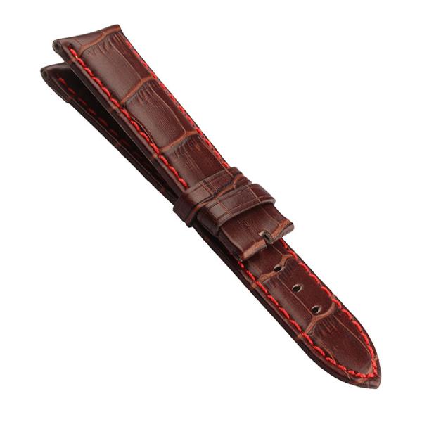 ремешок замены людей кожаный, винтажный коричневый ремешок для часов кожи 18mm