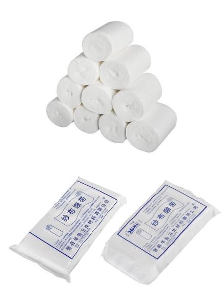 10 Rolls/embalam materiais de consumo médicos Gauze Bandage Roll 4.8cm*6m