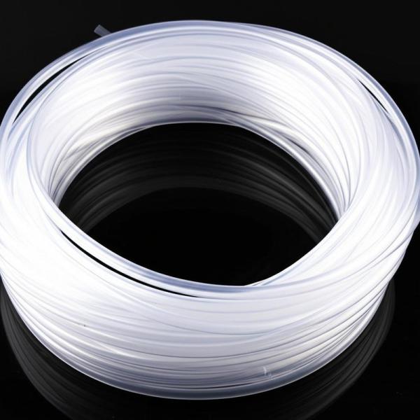 30Mpa Tensile Strength 90 Shore A Hardness Clear PTFE Tubing Polyurethane Hose ID1mm OD2mm 100m