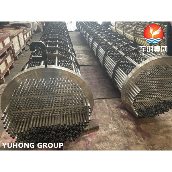ASTM A790 UNS S31803 SAF2205 U Bend Tube Bundle ASME Section VIII Certified
