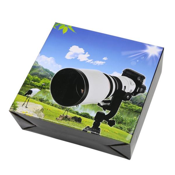 360 Degree Panoramic Gimbal Tripod Head With Arca-Swiss Standard 1/4'' Quick Release Plate Bubble Level For Digital SLR