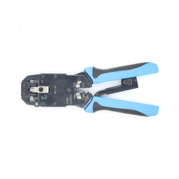 RJ-45 RJ-12 RJ-11 8P8C 6P6C 4P4C Cable Cutter With Stripper Made Of Medium Steel Material