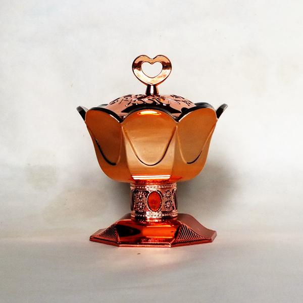 Arab high-grade fine silver goblet octagonal Sugar Bowl