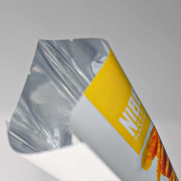 Plastic Back Seal Chips Snack Packaging Bags Heat Seal Pouch Moisture Proof