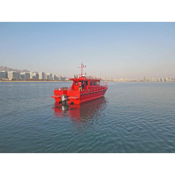 13m New Design Aluminum Commercial Work Boat with Command in the Middle Sale in China