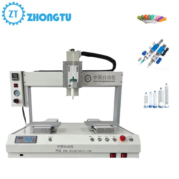 Fully Desktop Multi-Axis Automatic  Glue Spraying Machine on Textile