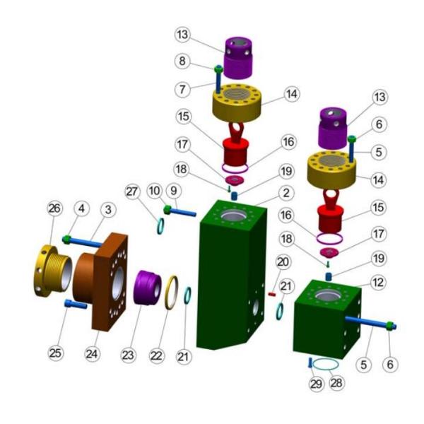 Drillmec 14T2200 mud pump Zirconia Liners，Drillmec 9T1000 mud pump, Drillmec 12T1600 mud pump, 7TS600 mud pump