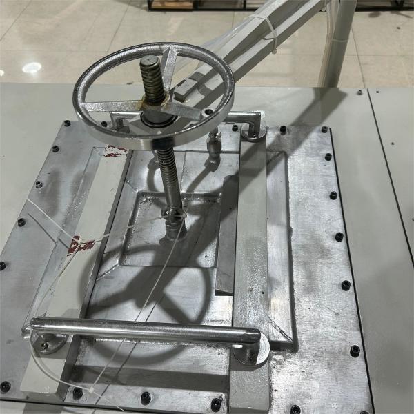 Thermal Conductivity Test Machine For Rubber Silicone Test Range 0.1~300w/mk Heat The Copper Block With 36V