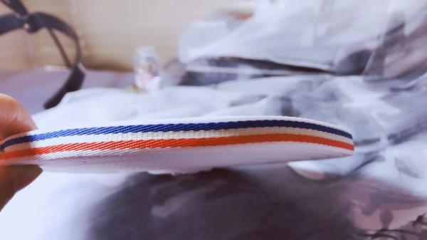 Modern Striped Wired Ribbon Grade 4 Color Fastness Perfect For Party Decorating