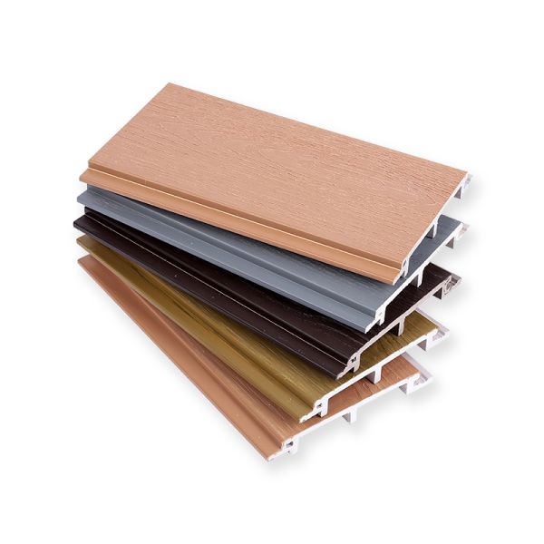 ASA Coextruded WPC Outdoor Wall Panels Waterproof Exterior Cladding Long-Lasting Cabin Campsite