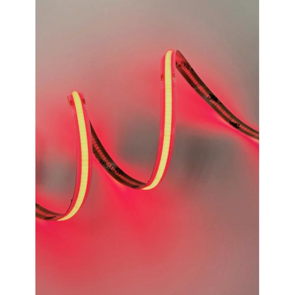 Flexible COB Strip Red Color 10w 24V DC