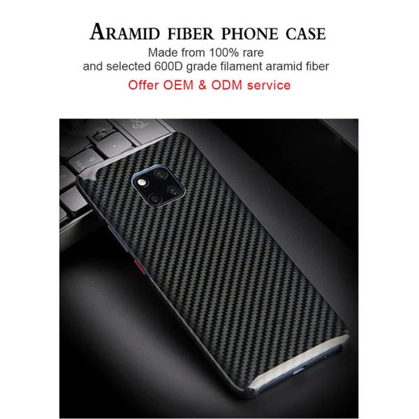 Анти- случай телефона Арамид царапины на ответная часть 20 Хуавай Про