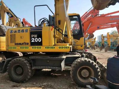 0.97m3 Bucket PW160-7 16 Ton Used Komatsu Excavator
