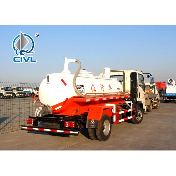 Light Dongfeng Truck Chassis 6m3 Cleaning Sewage Suction Truck / Fecel Suction Truck / Special Cleeaning Vehicle