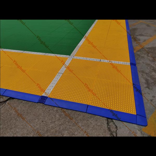 Portable FIBA Approved Tiles Synthetic Basketball Court Plastic Interlocking Flooring Tile