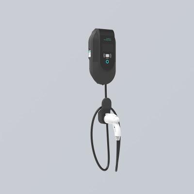 GB/T 7kW Wall Mounted AC EV Charger Troubleshooting High Efficiency