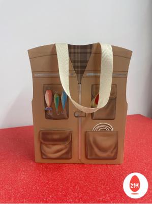 Eco Friendly 120gsm Food Takeaway Bags Black With Personalized Logo