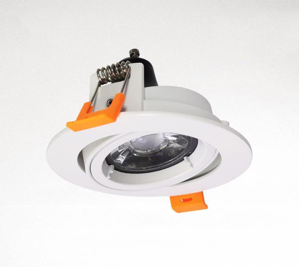 Mr16 G5.3 Gu10 Bulb Recessed Downlight Housing Die Casting Aluminum Housing