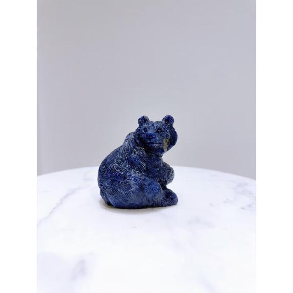 Sculptures d'animaux en marbre de Cloisonne Marbre artisanal sur mesure pour intérieurs de luxe