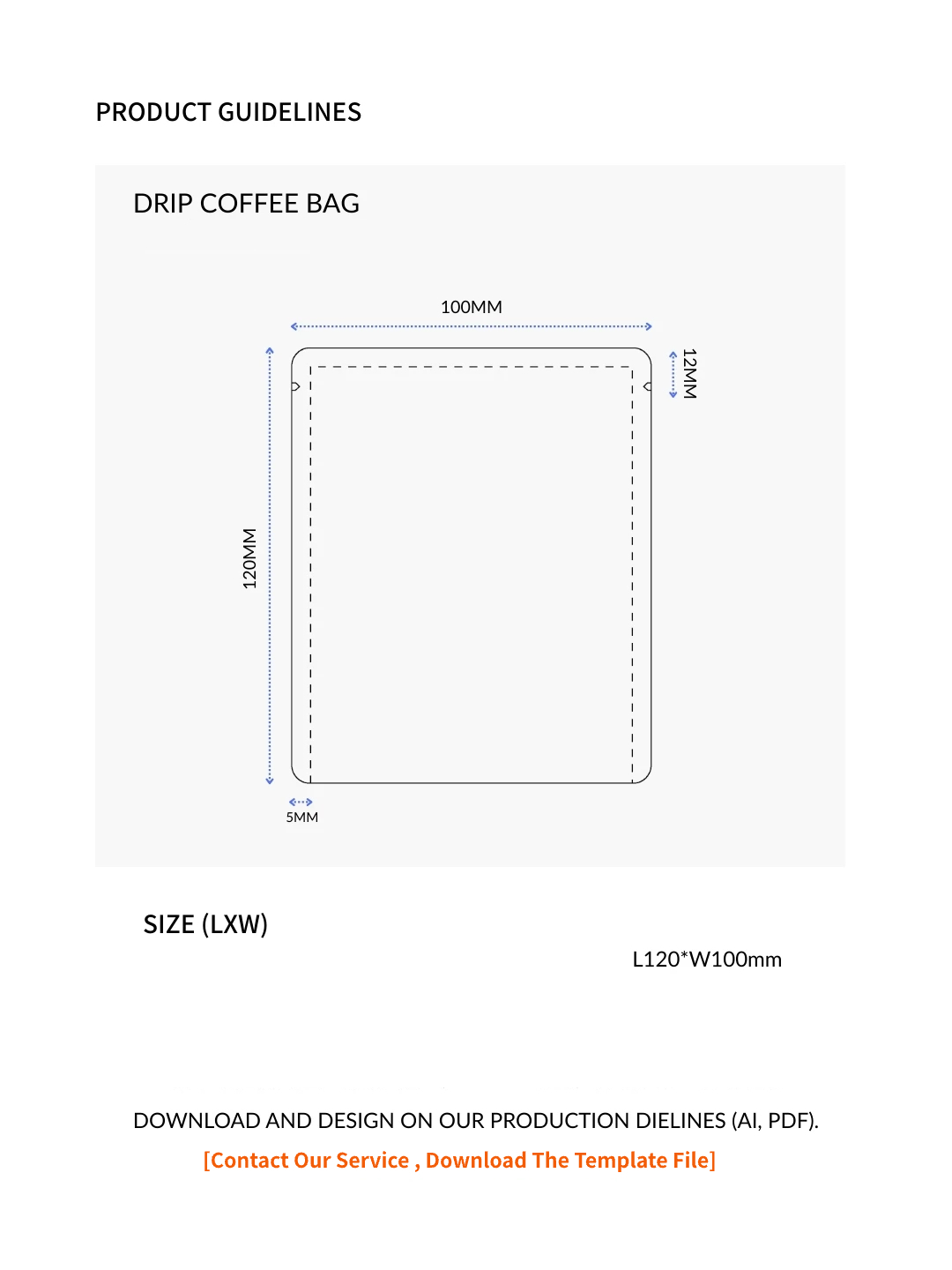 Single-Serve Drip Coffee Sachets & Sample Flat Pouches | Custom Printed 3 Side Seal Coffee Sample Bags For Hanging Drip Coffee OEM Packaging
