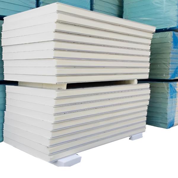 Pir Rigid Foam Color Steel Metal PU Sandwich Panel For Thermal Insulation