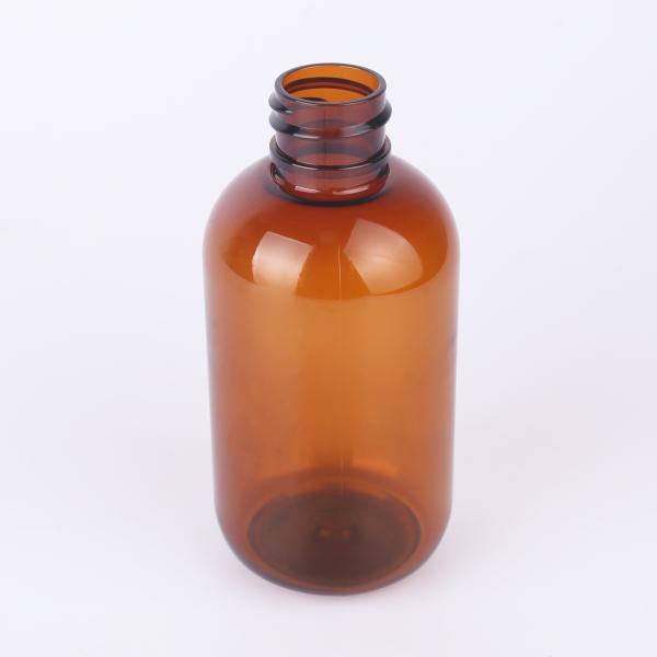 15ml 30ml 50ml dark brown plastic pet bamboo pump mist spray airless pump bottle sterilize alcohol