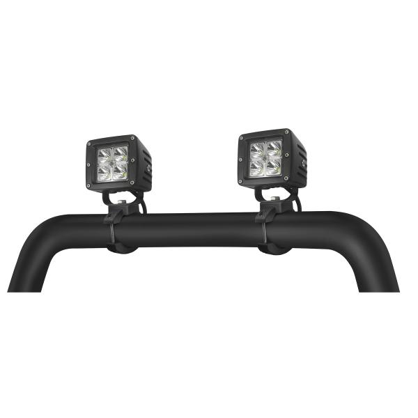 1.5 2.5 Inch Black Utv Off Road Light Bar Mounts Universal Brackets