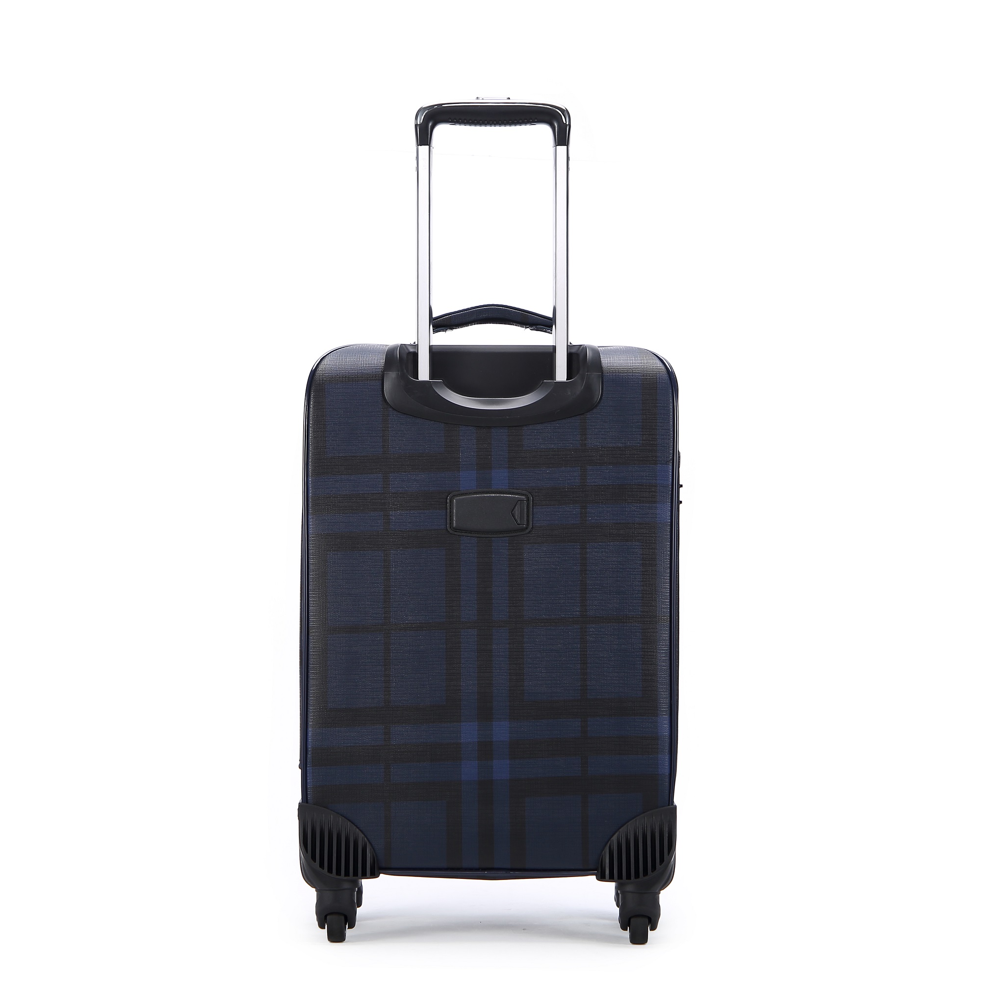 Unisex High Quality Aluminum Rod Trolley Suitcase New Design Leather Luggage with Spinner Caster PU Large Capacity Carry-On Set