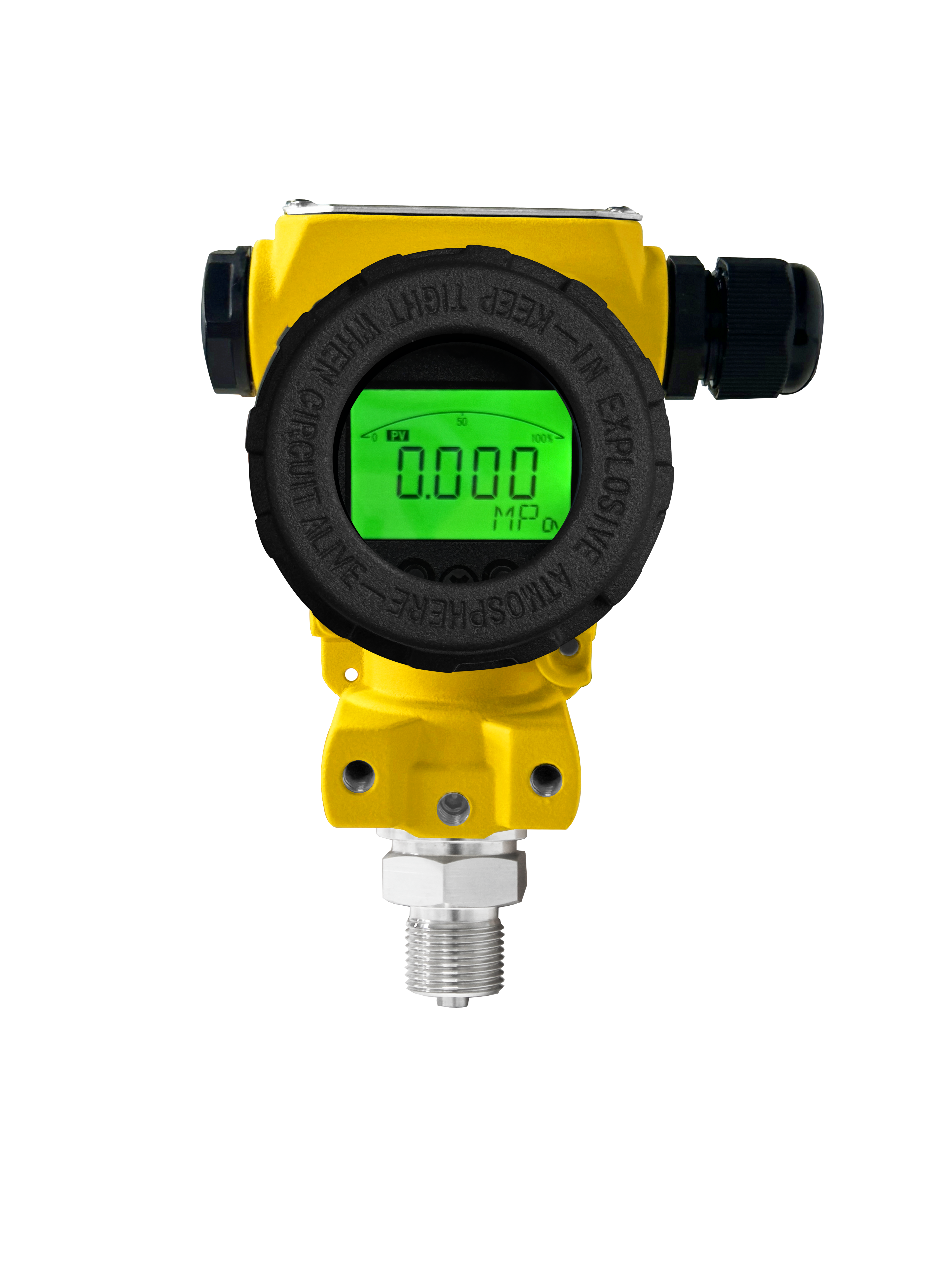 Explosion Proof High Temperature FD80B Pressure Transmitter with Digital Display and Heat Radiator for Industrial Applications