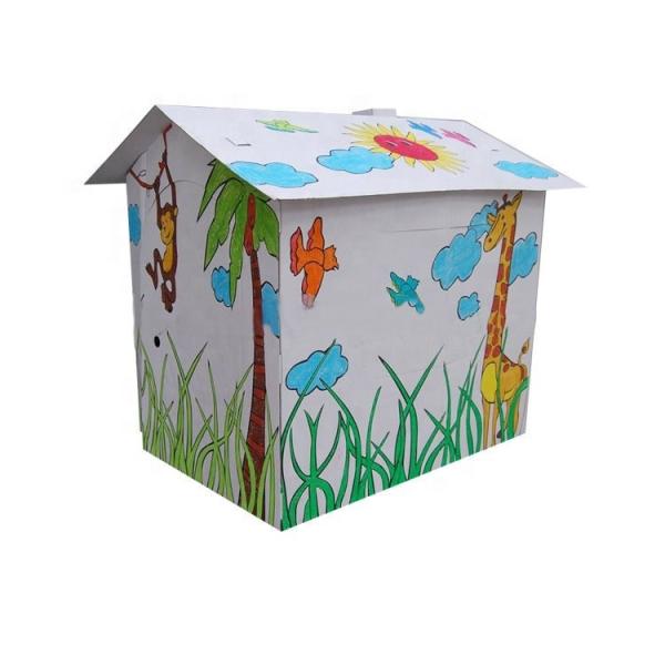 ECO-friendly custom design printing toy box recycled cardpaper creativity kids toy packaging box