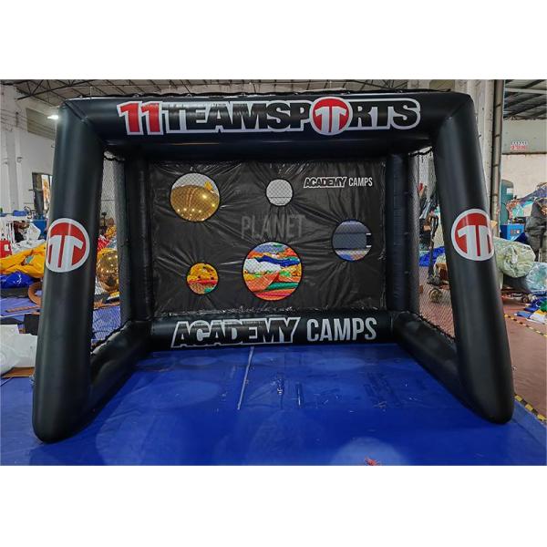 Горячая продажа герметичное надувное штрафное стрельба надувное футбольное гол ПВХ футбольный гол