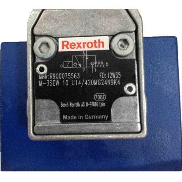 Rexroth Directional Valve M-3SEW10U1X/420MG24N9K4 Multiple Installation Options Leak-Free Isolation Electromagnetic Drive