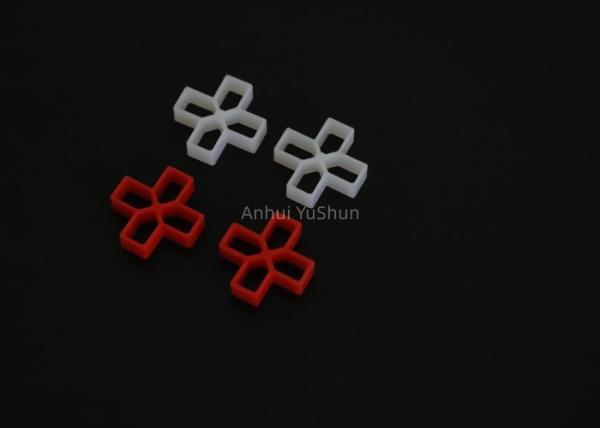 6mm Ceramic Plastic Tile Spacer Self Leveling System OEM