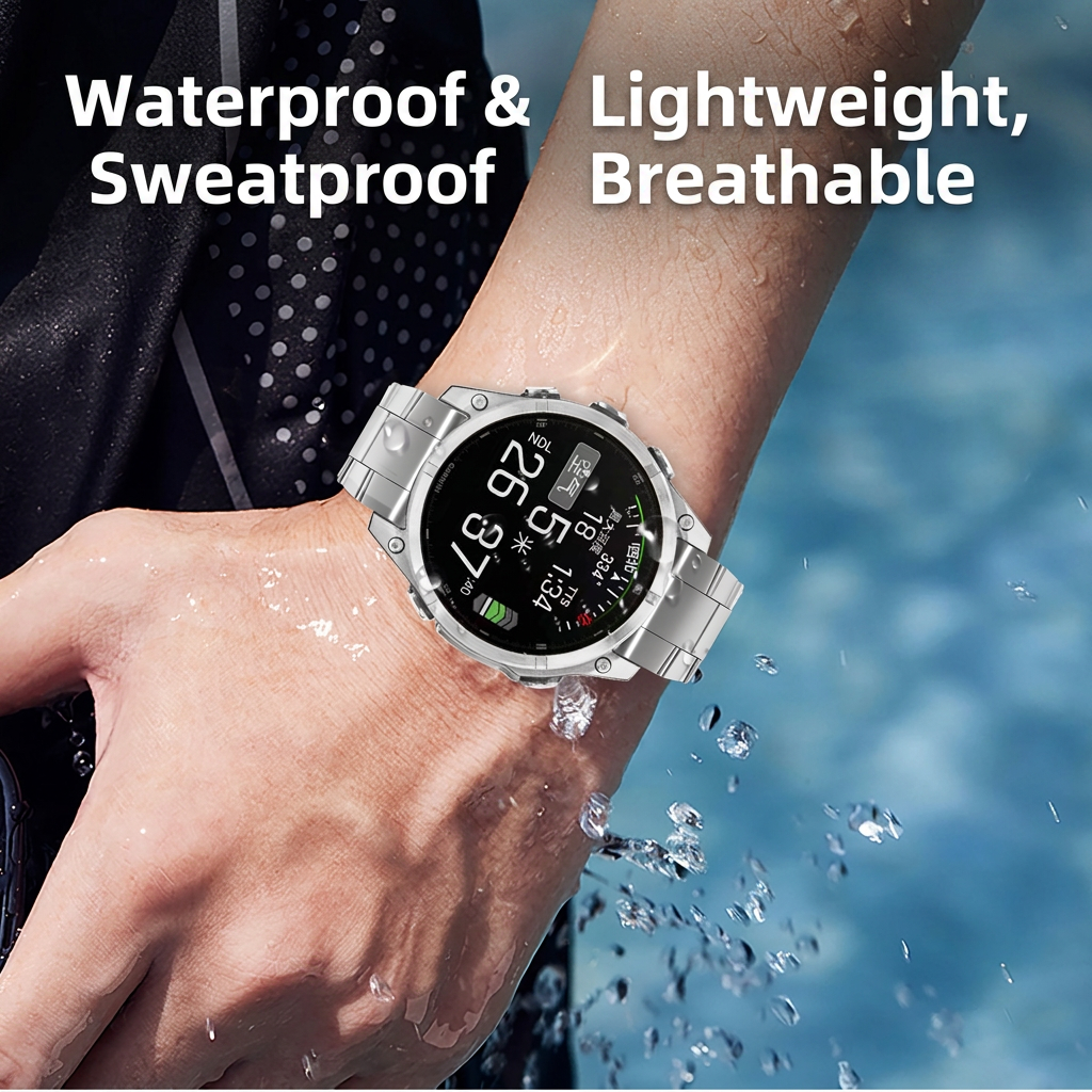 Luxury Quick Release Titanium Metal Band 22mm 26mm Universal Comfort Durable Sport Strap Titanium Watch Strap