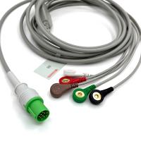 GE Helige 10 broches Cable de moniteur ECG pour accessoires médicaux Taille 0,9m
