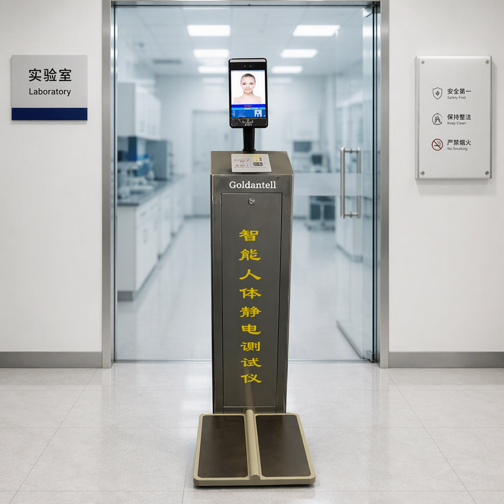 Facial Recognition Esd Tester Wrist Strap & Footwear Tester Anti-Static Esd Shoe Tester RFID Card Access Control