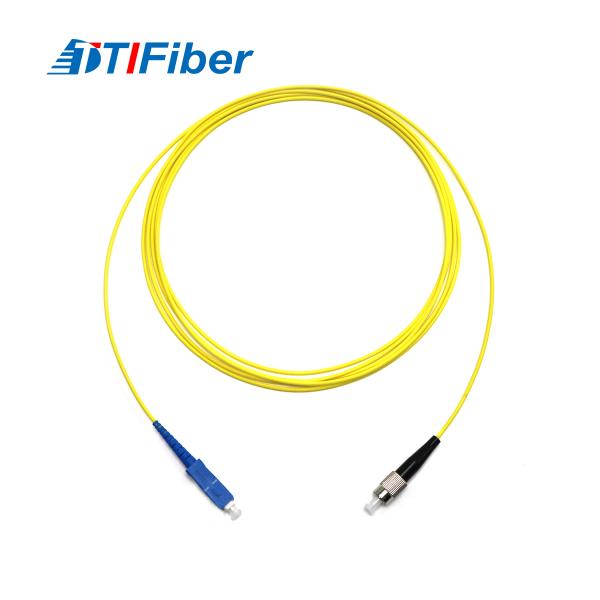 G652D/G657A FC/UPC -SC/UPC SM Одномодовый симплексный волоконно-оптический патчкорд сети LSZH