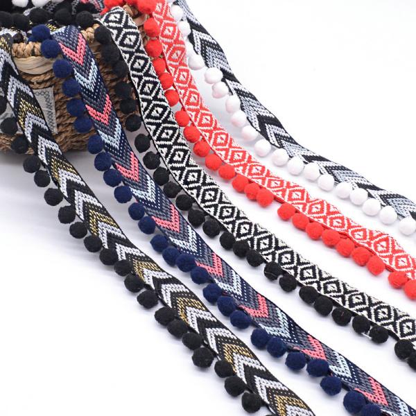 Отделка Pom Pom 100% полиэстер 20KJ18 4cm