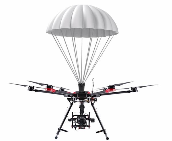 Smart Drone Parachute System for Commercial Drone Safety 10-100KG Load Capacity
