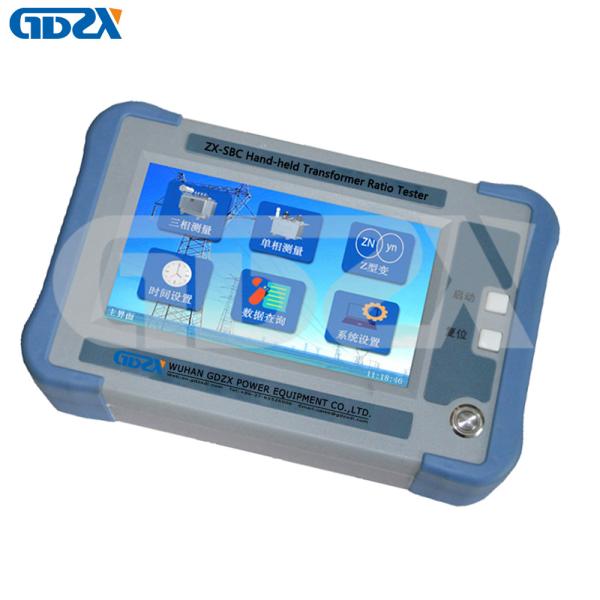ZX-SBC Verified Supplier Built-in Battery Hand-held High Precision Transformer Ratio Tester