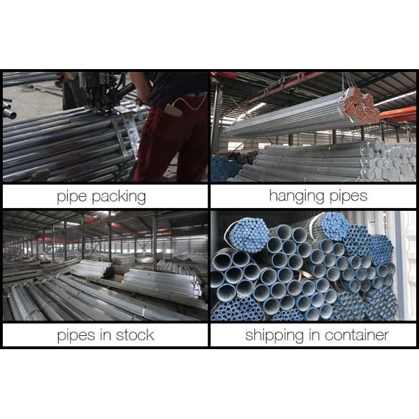 JIS SPHC гальванизировало сваренное окунутое горячее трубы стали Gi гальванизировало 500g/M2